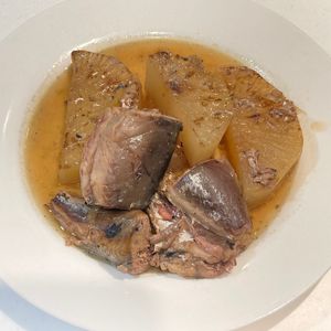 すみれの作ってみた!投稿(【節約絶品おかず】ぶり大根ならぬ...さば缶大根☆味しみしみ)