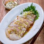 シンプルに食べよう「鯛の和風カルパッチョ」