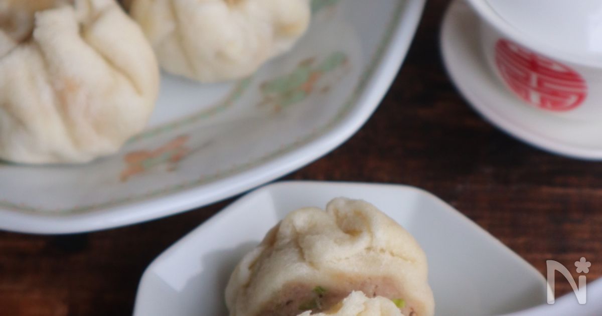 食パンで！なんちゃって豚まん（胡椒餅風）