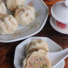 食パンで!なんちゃって豚まん(胡椒餅風)