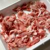 しみしみ満足【豚こまと白滝の炒め煮】の下準備