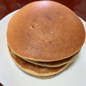 りんごの作ってみた!投稿(米粉で作る♪バナナパンケーキ)