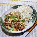 ご飯が進む「豚バラ肉の生姜焼き」