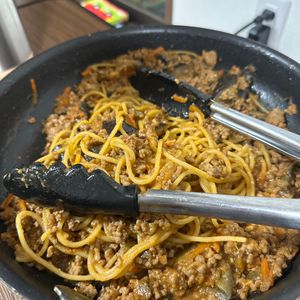 472770の作ってみた!投稿(【肉味噌なす丼】材料2つで最強のご飯泥棒🍚)