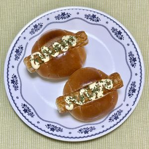 キャピタンの作ってみた!投稿(ツナマヨちくわロールパン【お弁当の救世主】)