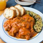簡単なのに超濃厚！チキンのトマトクリーム煮