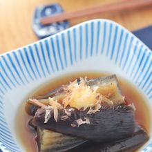 レンチンするだけ！味染み美味＊なすの煮びたし