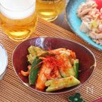 あと1品！簡単すぎる！たたききゅうりのキムチコチュ和え