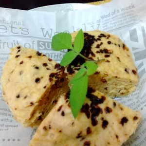 チョロリスの作ってみた!投稿(レンジで簡単！コーヒーバナナ蒸しケーキ)