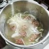 「あなわた」で牛肉とろとろカレーの工程1