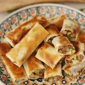 少ない油でヘルシー✿牛挽き肉と椎茸のやみつき春巻き
