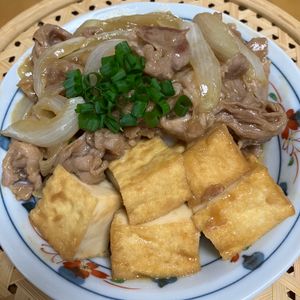 りょうこの作ってみた!投稿(【照り焼き肉豆腐】肉と豆腐でガッツリご飯泥棒)