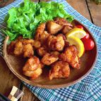 柔らかさと味の良さにやみつき‼︎【鶏むね肉の唐揚げ】