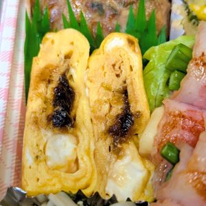 まゆのの作ってみた!投稿(クリームチーズと海苔佃煮がトロける居酒屋風たまご)