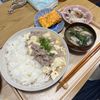 お腹空いたねこの作ってみた!投稿(【男子喜ぶ！うま塩ねぎ麻婆豆腐】丼にしても♪)