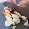 簡単副菜!【水菜とちくわの胡麻きなこあえ】の工程2