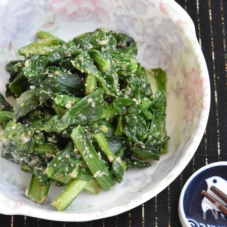 小松菜のすりごまナムル 作り置き By 鈴木美鈴 レシピサイト Nadia ナディア プロの料理家のおいしいレシピ