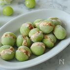 シャインマスカットのひとくちチーズケーキアイス