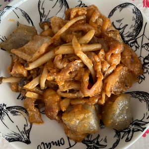 万福の作ってみた!投稿(ご飯がすすむ！豚バラこんにゃくの甘辛味噌炒め)