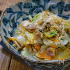 ＊白菜と豚バラとしめじの卵とじ＊無水調理