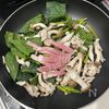 簡単【ほうれん草とベーコンのパングラタン】濃厚クリーミー♡の工程1