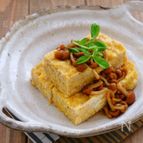 レンジで出来ちゃう！＊鶏ひきはんぺん卵蒸しのなめこあんかけ＊
