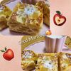 ナムディの作ってみた!投稿(レンジで3分!【蜂蜜りんごの米粉蒸しパン】)