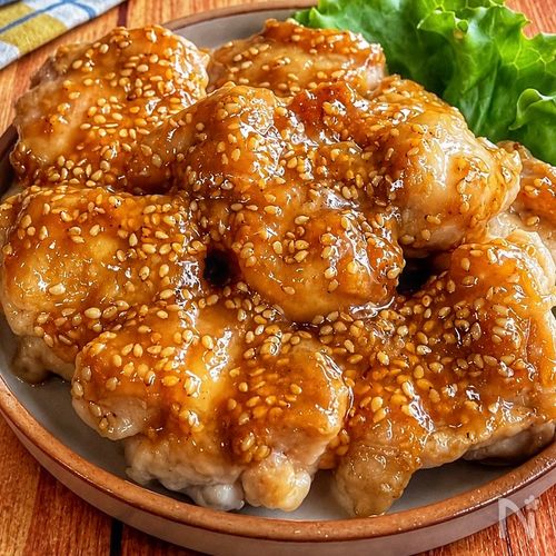 【ごま味噌マヨチキン】甘めで濃厚♡