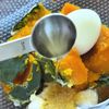 マヨなし♪かぼちゃと卵のくるみデリ風サラダの工程3