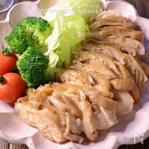 調味料３つ【簡単！鶏むね煮】甘辛味でお弁当にも！簡単作り置き