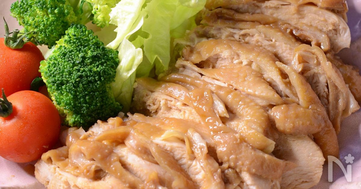 調味料３つ【簡単！鶏むね煮】甘辛味でお弁当にも！簡単作り置き