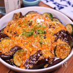 なすとズッキーニの☆ふわふわ卵の万能チリソース☆