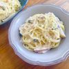 ゆかりの作ってみた!投稿(【ワンパン!きのことベーコンのレモンクリームパスタ】絶品!)