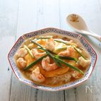 たっぷりエビあんかけの天津飯