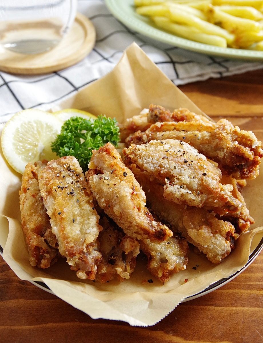 ふるさと納税 119007　鶏せせりの唐揚げ塩味セット2袋 高知県奈半利町