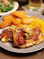 ごはんが進むガッツリおかず!【ガーリックバターチキンソテー】