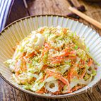塩揉み不要！レンジで簡単【春キャベツのマヨぽんごまサラダ】