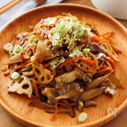 『根菜と豚肉のおかずきんぴら』定番甘辛☆ご飯がモリモリ進む！