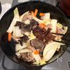 ご飯がすすむ！白菜×きくらげの中華丼の工程2