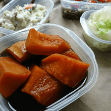 お弁当に簡単1:1〜かぼちゃの煮物(作りおき常備菜)〜