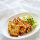 1枚の厚揚がメインのおかずになる、厚揚げのテリヤキ