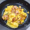 パンにのせても美味しい「ベーコンエッグのマヨチーズ焼き」の工程3