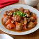 【白米泥棒】揚げずに簡単！肉だんごの酢豚風♪ひき肉で大満足！