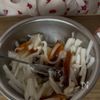 【食べ過ぎた時に♪】さっぱり♡大根と干し柿のなますの工程3
