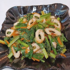 ピュアAの作ってみた!投稿(【小松菜とちくわのごま油炒め】お弁当や作り置きにも◎)