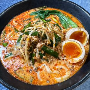 楽ラク手抜キッチン🐶🐾の作ってみた!投稿(【お店のごま味噌担々うどん】コク旨ピリ辛🔥簡単なのに本格的)