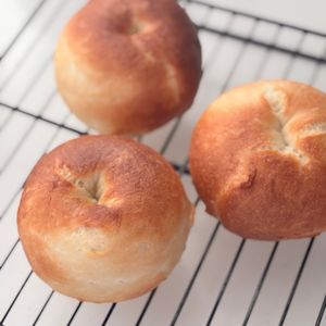 kajicoの作ってみた!投稿(つやピカ♪基本のベーグル)