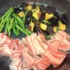【夏野菜を使って】豚肉とナスといんげんのカレー炒めの工程3