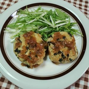 M＊Pの作ってみた!投稿(ニラバーグ、玉ネギソース)