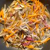 ごはんがすすむ！たっぷり根菜と牛肉のきんぴらの工程2
